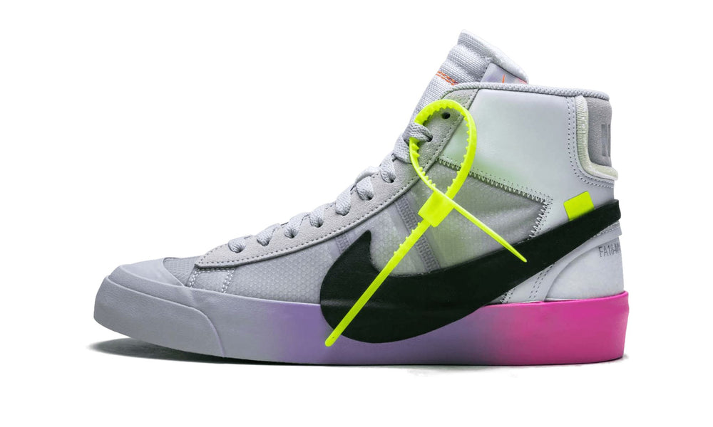 Nike Blazer Mid Off-White Wolf Grey Serena Queen