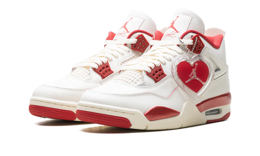 Air Jordan 4 Retro Valentine's Day Sierra Red