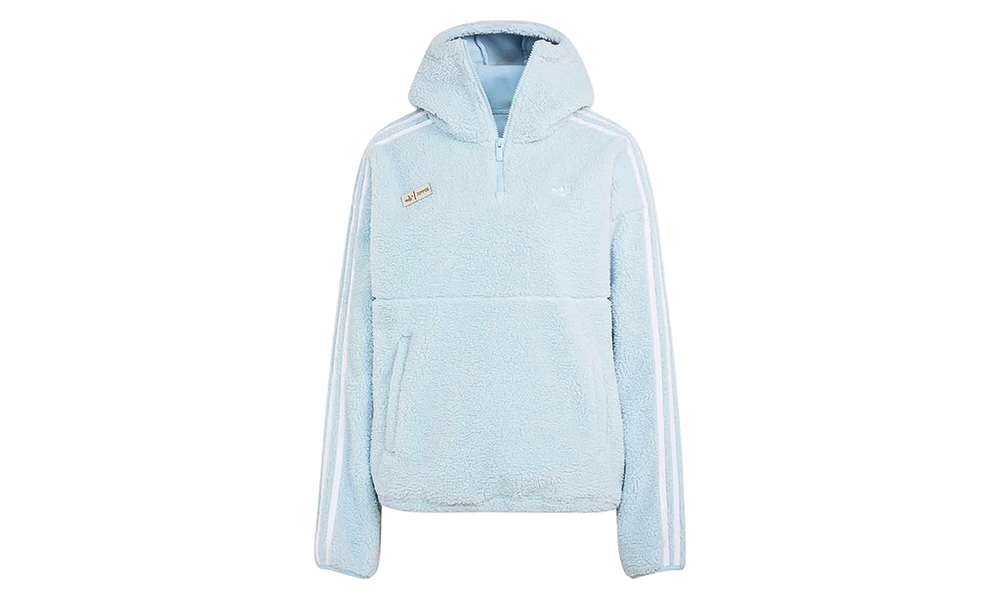 Adidas Jennie x Adiluna Season 2 Fleece Hoodie Jacket WMNS Wonder Blue
