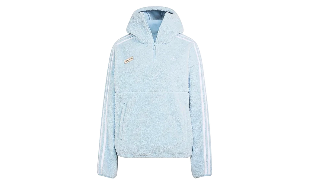 Adidas Jennie x Adiluna Season 2 Fleece Hoodie Jacket WMNS Wonder Blue