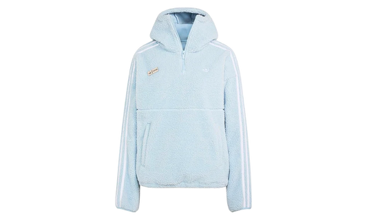 Adidas Jennie x Adiluna Season 2 Fleece Hoodie Jacket WMNS Wonder Blue