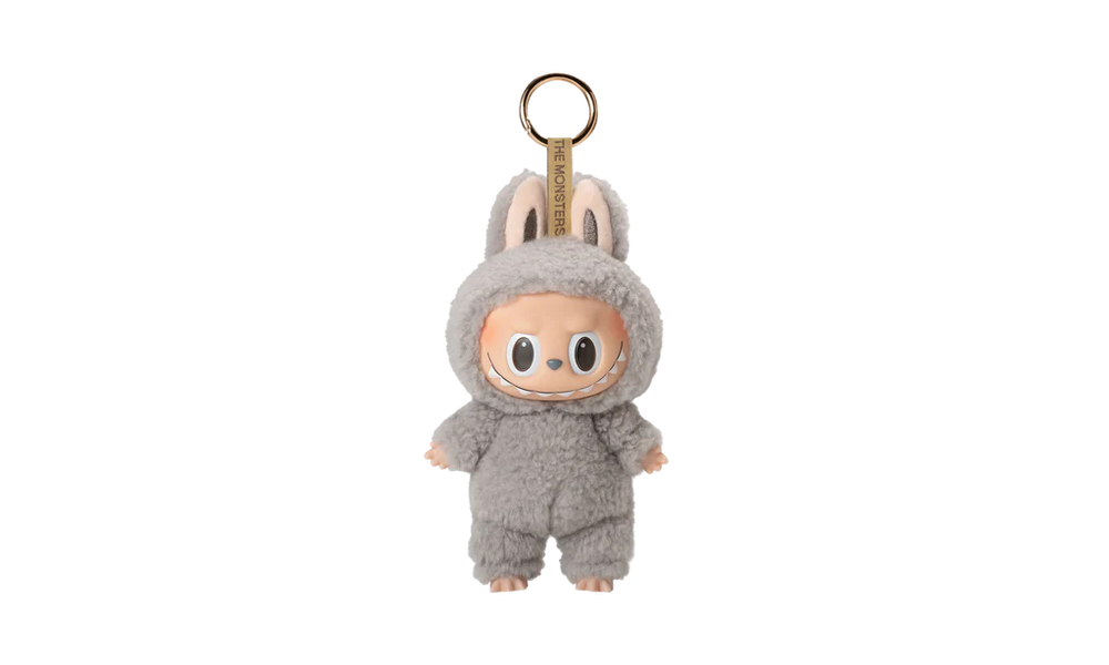 Pop Mart Labubu The Monsters Tasty Macarons Sesame Bean Vinyl Plush Pendant