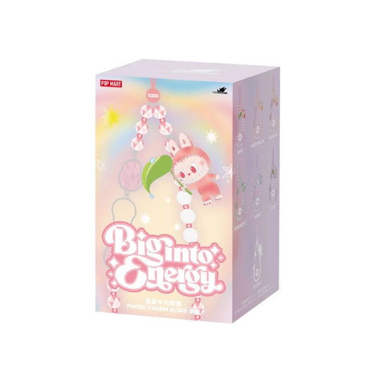Pop Mart Labubu The Monsters Big into Energy Series Phone Charm Sealed Case (6 Blind Box)