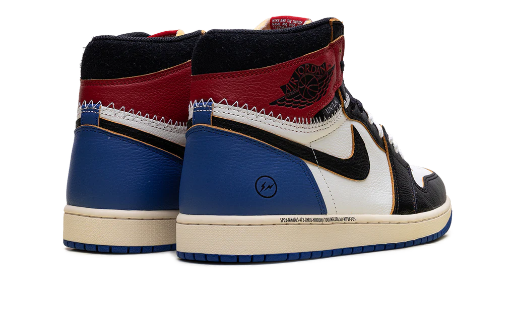Air Jordan 1 High Fragment x Union Varsity Red Sport Royal