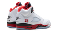 Air Jordan 5 Retro Fire Red Black Tongue (2025)