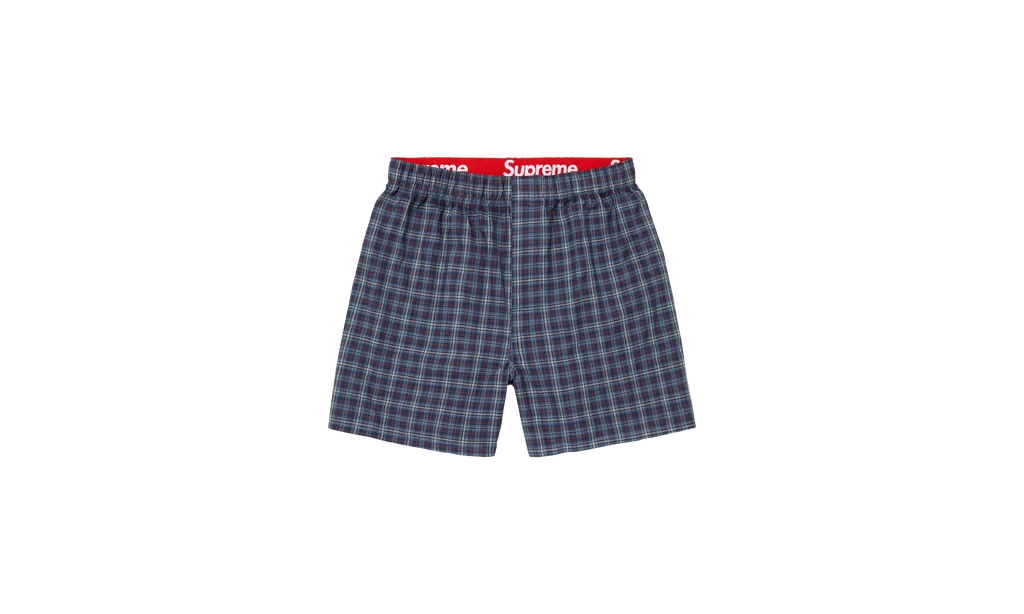 Supreme Hanes Plaid Boxers (4 Pack) Multicolor