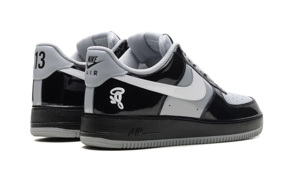 Nike Air Force 1 Low Syna Central Cee Black White Smoke Grey