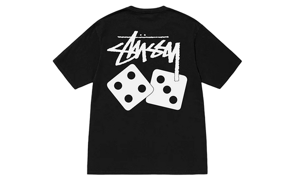 Stussy SS23 Dice Pigment Dyed Tee Black