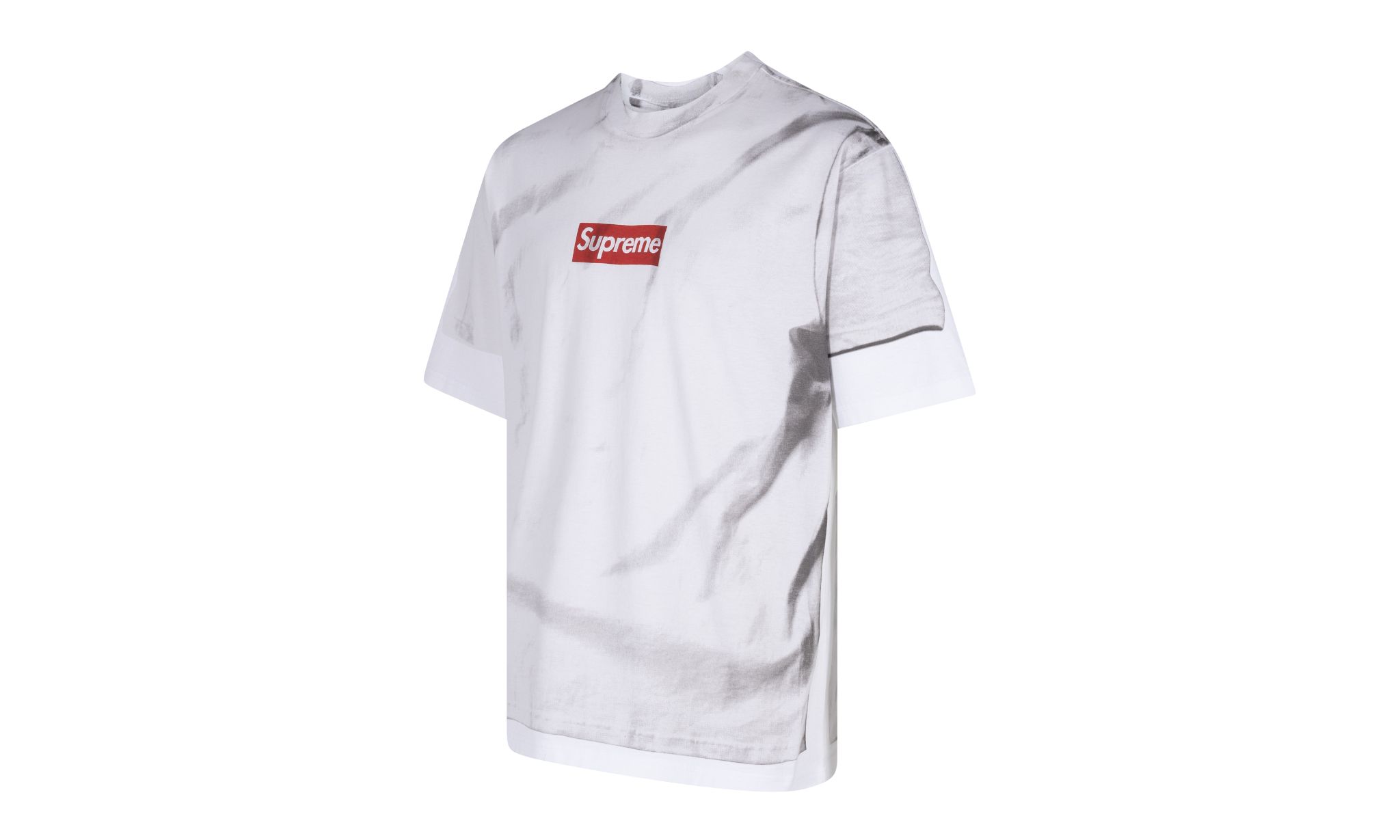 Supreme MM6 Maison Margiela Box Logo Tee White Newking Store