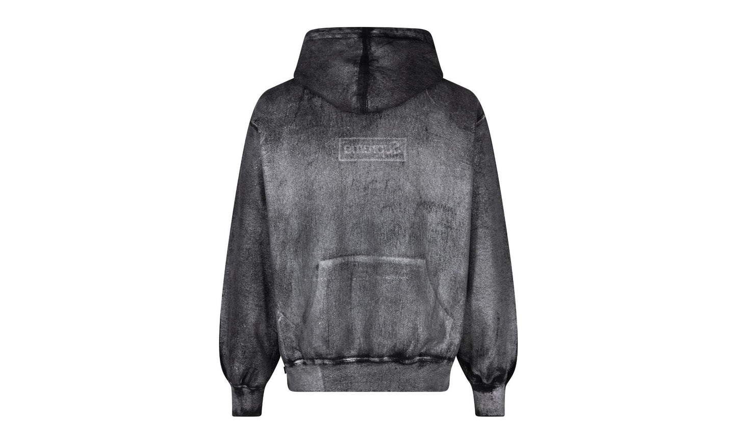 Supreme MM6 Maison Margiela Foil Box Logo Hooded Sweatshirt Black