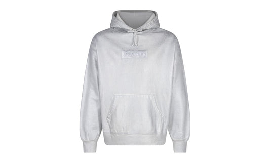 Supreme MM6 Maison Margiela Foil Box Logo Hooded Sweatshirt White