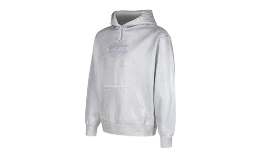 Supreme MM6 Maison Margiela Foil Box Logo Hooded Sweatshirt White