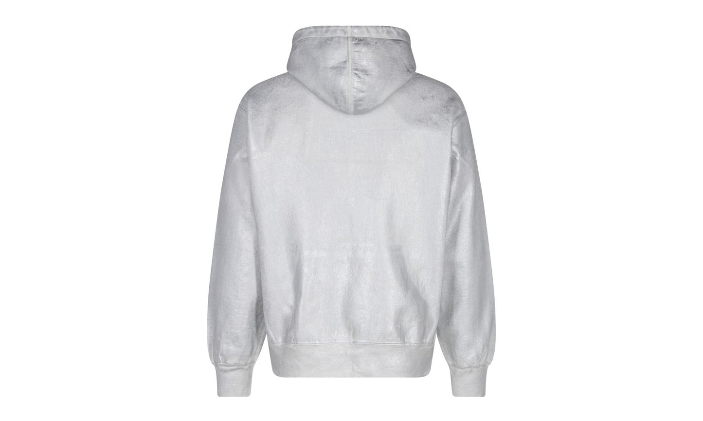 Supreme MM6 Maison Margiela Foil Box Logo Hooded Sweatshirt White