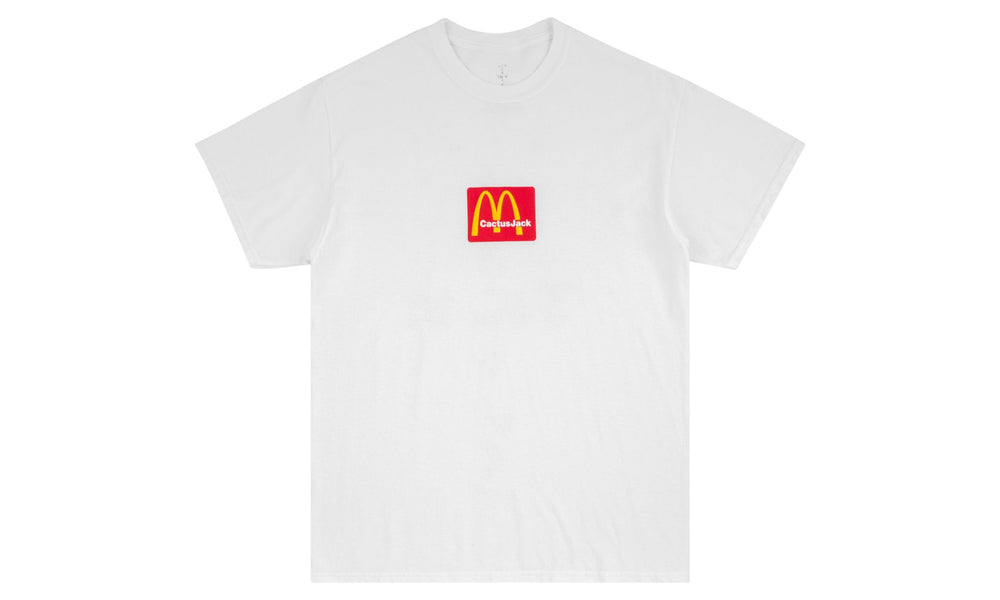 Travis Scott x McDonald's Sesame T-shirt White