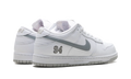 Nike SB Dunk Low Supreme 94 White Metallic Silver