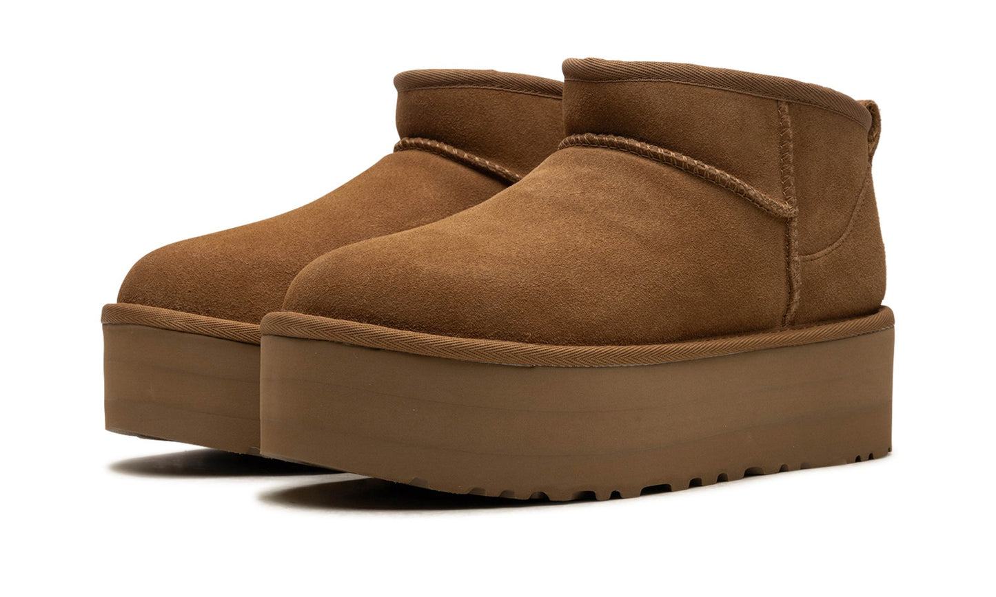 UGG Classic Ultra Mini Platform Boot Chestnut