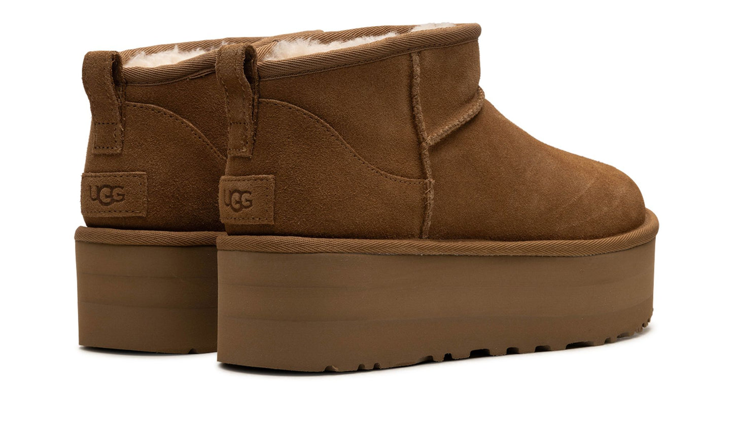 UGG Classic Ultra Mini Platform Boot Chestnut