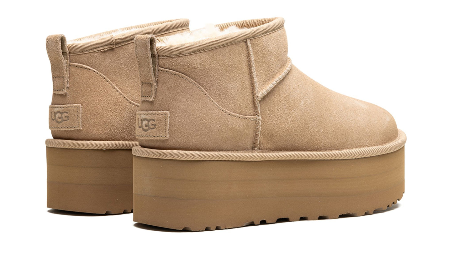 UGG Classic Ultra Mini Platform Boot Sand