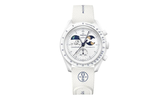 Swatch x Omega Bioceramic Mission To Earthphase Moonshine Gold Cold Moon