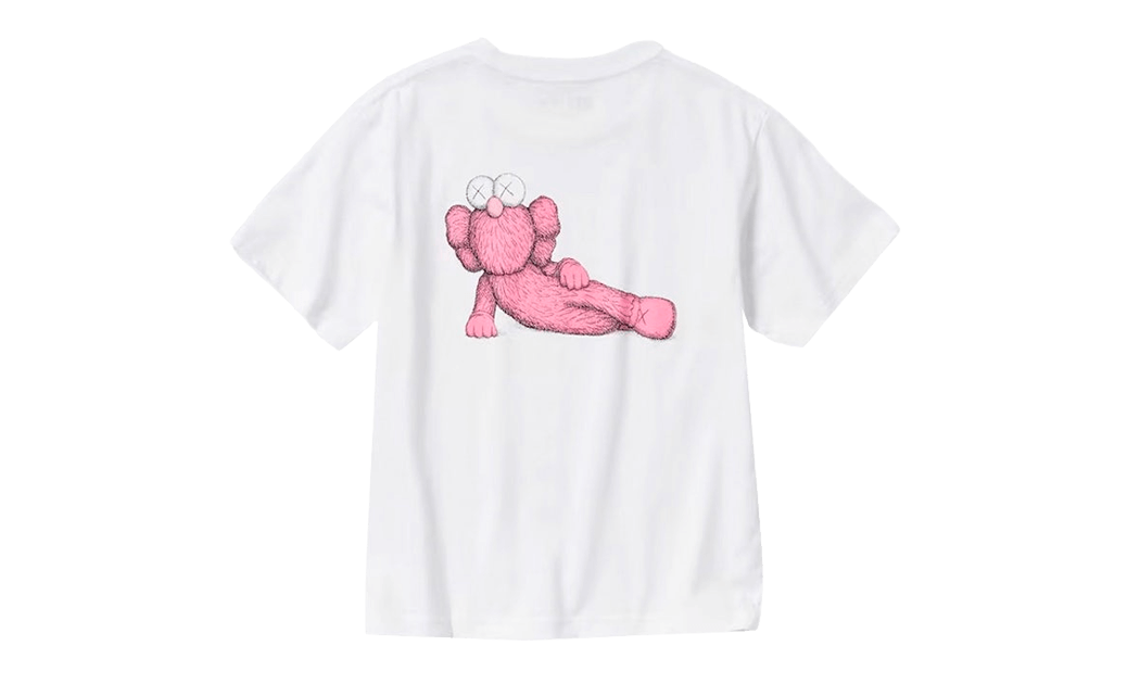 KAWS x Uniqlo UT Short Sleeve Graphic T-shirt Pink