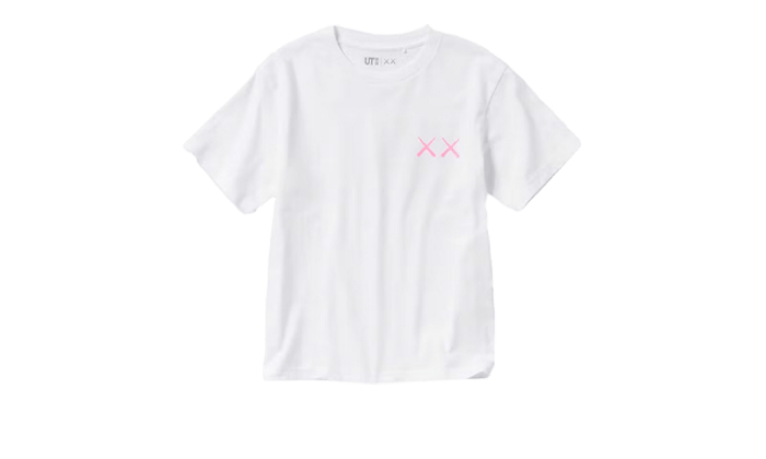 KAWS x Uniqlo UT Short Sleeve Graphic T-shirt Pink