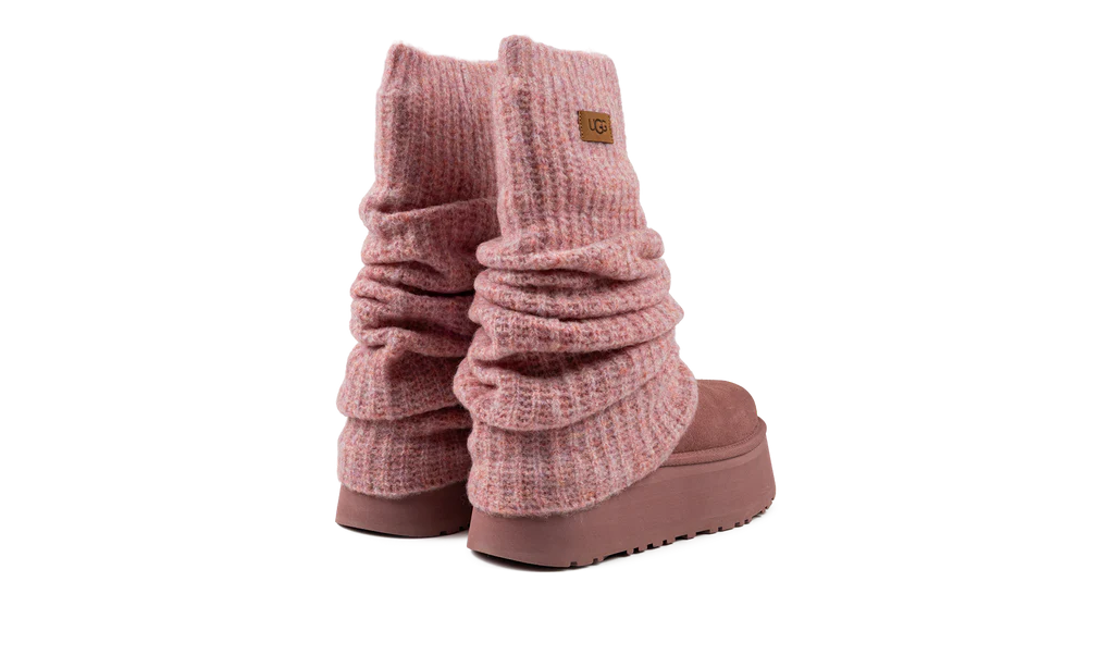 UGG Classic Mini Dipper Legwarmer Boot Pink Dawn (Women's)