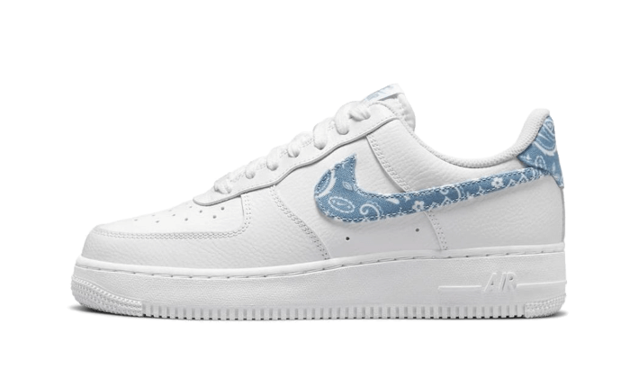Air Force 1 Low 07 Essential Worn Blue Paisley