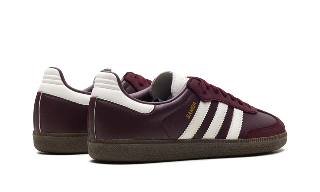 Adidas Samba OG Maroon Off White Gum (Women's)