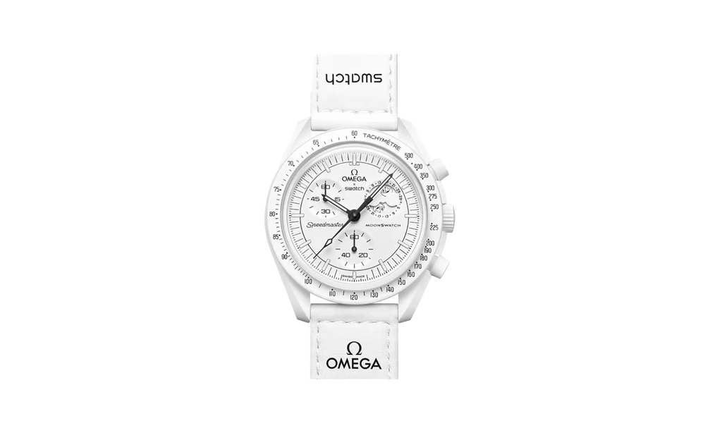 Swatch x Omega Bioceramic Moonswatch Mission To Moonphase Snoopy