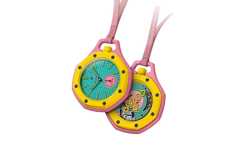 Swatch x Audemars Piguet Bioceramic Royal Pop Savonnette Otg Roz SSX03J100N