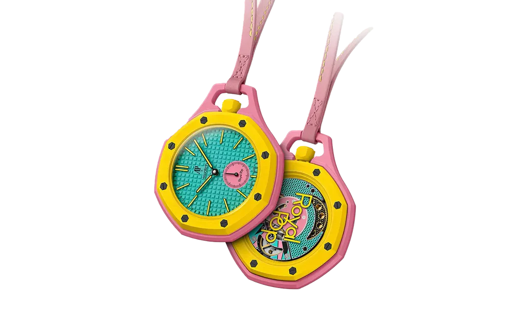 Swatch x Audemars Piguet Bioceramic Royal Pop Savonnette Otg Roz SSX03J100N