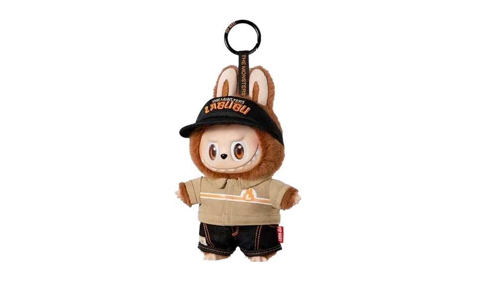 Pop Mart Labubu The Monsters Wacky Mart Series Vinyl Plush Hanging Card