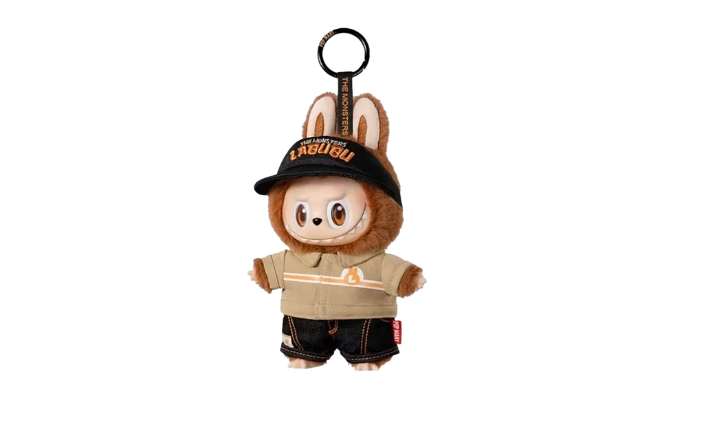 Pop Mart Labubu The Monsters Wacky Mart Series Vinyl Plush Hanging Card
