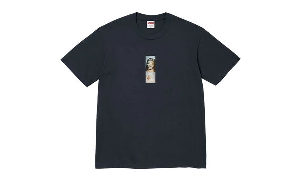 Supreme Prayer Card Box Logo Tee Navy – Newking Store