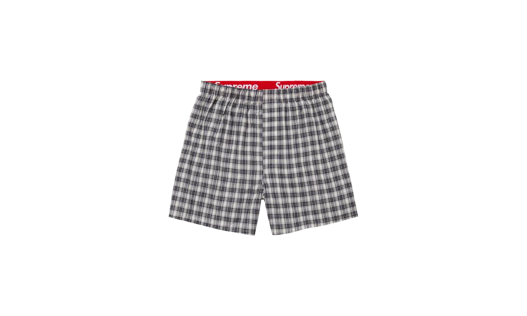 Supreme Hanes Plaid Boxers (4 Pack) Multicolor
