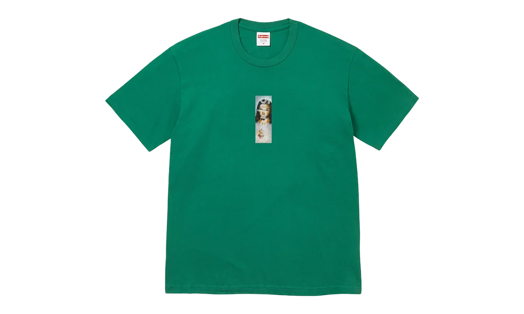 Supreme Prayer Card Box Logo Tee Light Pine