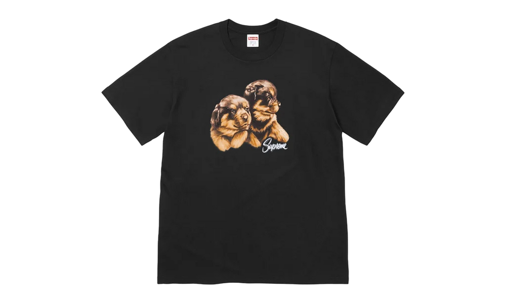 Supreme Puppies Tee Black