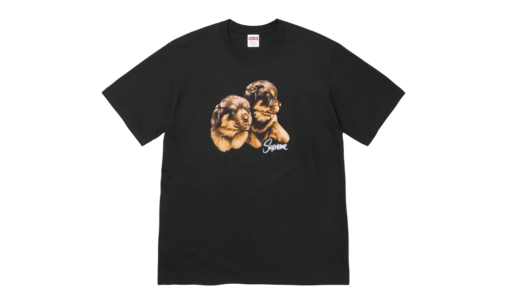 Supreme Puppies Tee Black